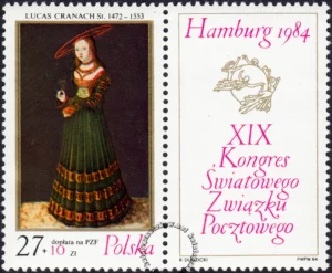 XIX Kongres Światowego Związku Pocztowego znaczek numer 2772+pw