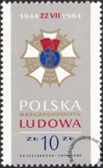 40 lat PRL znaczek numer 2780