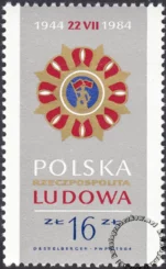 40 lat PRL znaczek numer 2781