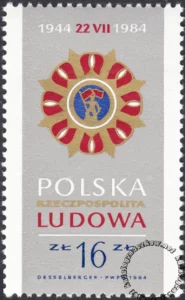 40 lat PRL znaczek numer 2781