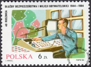 40 lecie MO i SB znaczek numer 2790