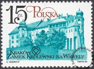 Odnowa zabytków Krakowa znaczek numer 2805