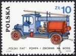 Rozwój pojazdów pożarniczych znaczek numer 2814