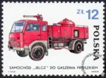 Rozwój pojazdów pożarniczych znaczek numer 2815