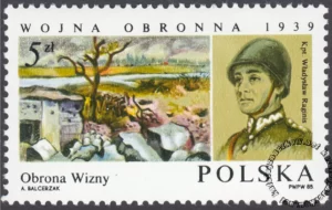 Wojna Obronna 1939 znaczek numer 2843