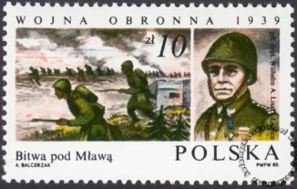 Wojna Obronna 1939 znaczek numer 2844