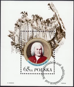 300 rocznica urodzin Jana Sebastiana Bacha blok numer 83I