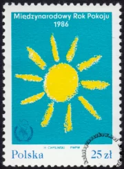 Międzynarodowy Rok Pokoju znaczek numer 2868