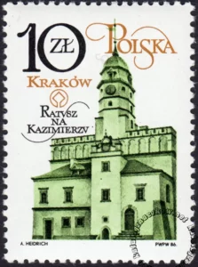 Odnowa zabytków Krakowa znaczek numer 2870