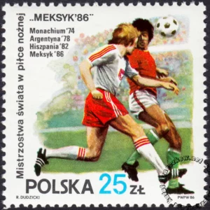 Mistrzostwa Świata w piłce nożnej w Meksyku znaczek numer 2880