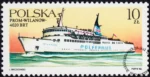 Polska Żegluga Bałtycka - promy znaczek numer 2881