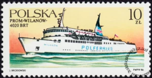 Polska Żegluga Bałtycka - promy znaczek numer 2881