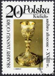 Skarby Jasnej Góry znaczek numer 2892