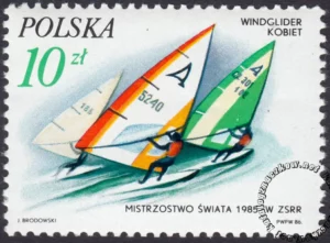 Sukcesy polskich sportowców znaczek numer 2895