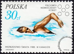 Sukcesy polskich sportowców znaczek numer 2899