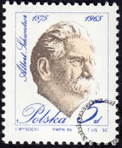 Albert Schweitzer znaczek numer 2902