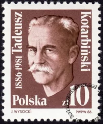 100 rocznica urodzin Tadeusza Kotarbińskiego znaczek numer 2911