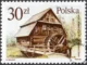 Polskie budownictwo drewniane znaczek numer 2917