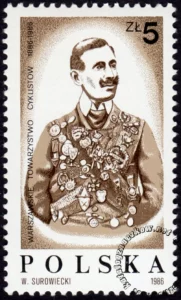 100 lecie Warszawskiego Towarzystwa Cyklistów znaczek numer 2922