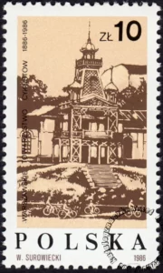 100 lecie Warszawskiego Towarzystwa Cyklistów znaczek numer 2924