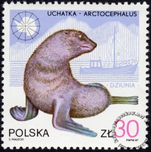 10 lecie Polskiej Stacji Arktycznej im. H. Arctowskiego znaczek numer 2932