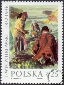 Malarstwo polskie - Leon Wyczółkowski znaczek numer 2937