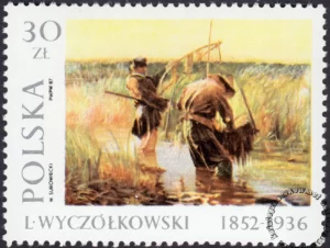 Malarstwo polskie - Leon Wyczółkowski znaczek numer 2938