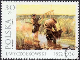Malarstwo polskie - Leon Wyczółkowski znaczek numer 2938