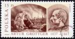 150 rocznica urodzin Artura Grottgera znaczek numer 2940