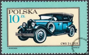 Dawne polskie samochody i motocykle znaczek numer 2944