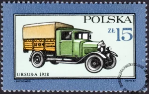 Dawne polskie samochody i motocykle znaczek numer 2947