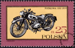 Dawne polskie samochody i motocykle znaczek numer 2948