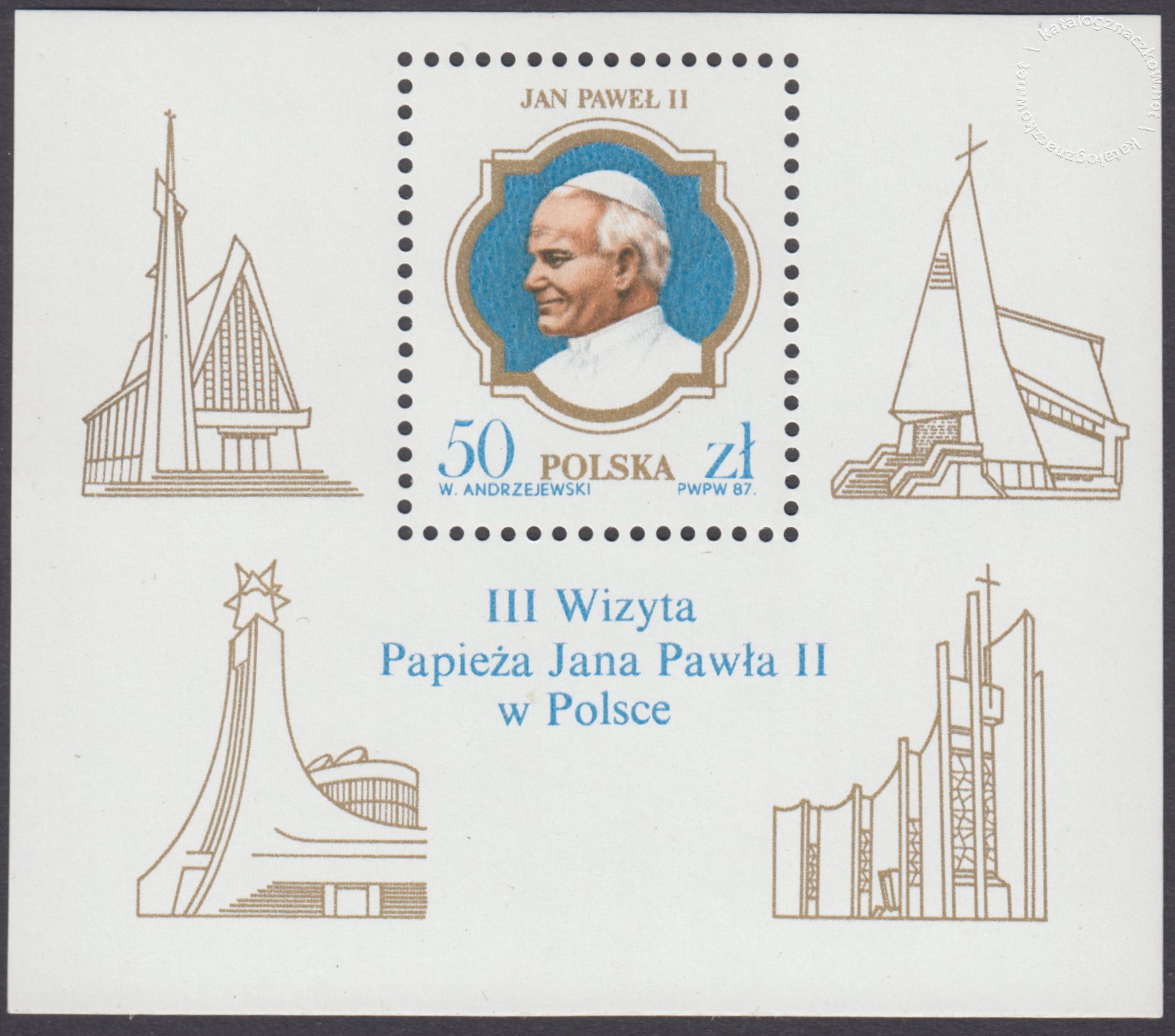 III wizyta papieża Jana Pawła II w Polsce – Blok 89