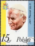 III wizyta papieża Jana Pawła II w Polsce znaczek numer 2951