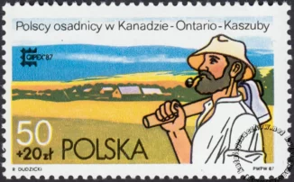 Międzynarodowa Wystawa Filatelistyczna Copex 87 w Toronto znaczek numer 2954