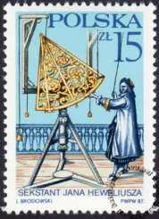 300 rocznica śmierci Jana Heweliusza znaczek numer 2968