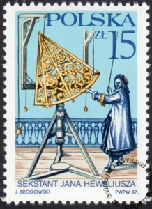 300 rocznica śmierci Jana Heweliusza znaczek numer 2968