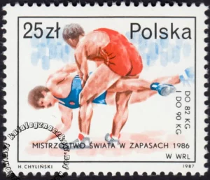 Sportowe sukcesy Polaków znaczek numer 2973