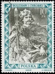 Poczet królów i książąt polskich znaczek nr 2984