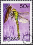 Ważki polskie znaczek numer 2991