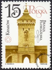 Odnowa zabytków Krakowa znaczek numer 2992