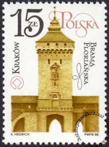 Odnowa zabytków Krakowa znaczek numer 2992