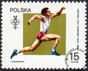 XXIV Igrzyska Olimpijskie w Seulu znaczek numer 3001