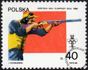 XXIV Igrzyska Olimpijskie w Seulu znaczek numer 3005