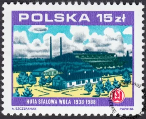 Huta Stalowa Wola znaczek numer 3014
