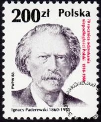 70 rocznica odzyskania niepodległości Polski znaczek numer 3026
