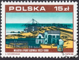 Port Gdynia znaczek numer 3033