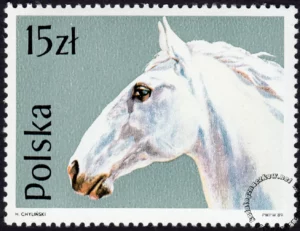 Konie znaczek numer 3042