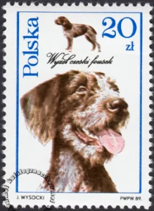 Psy myśliwskie znaczek numer 3051