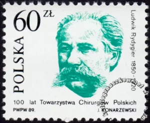Chirurdzy polscy znaczek numer 3074